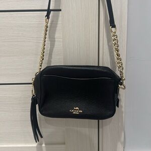 Coach black crossbody bag